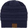 imageZando Unisex Satin Lined Beanie for Women Men Cute Winter Hats for Women Fashionable Skull Knit Hat Warm Beanies HatsNavy Blue