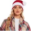 imageZando Unisex Satin Lined Beanie for Women Men Cute Winter Hats for Women Fashionable Skull Knit Hat Warm Beanies HatsNo Satinchristmas Red With Pom Pom