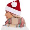 imageZando Unisex Satin Lined Beanie for Women Men Cute Winter Hats for Women Fashionable Skull Knit Hat Warm Beanies HatsNo Satinchristmas Red With Pom Pom