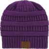 imageZando Unisex Satin Lined Beanie for Women Men Cute Winter Hats for Women Fashionable Skull Knit Hat Warm Beanies HatsPueple