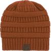 imageZando Unisex Satin Lined Beanie for Women Men Cute Winter Hats for Women Fashionable Skull Knit Hat Warm Beanies HatsRusty Red