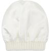 imageZando Unisex Satin Lined Beanie for Women Men Cute Winter Hats for Women Fashionable Skull Knit Hat Warm Beanies HatsWhite