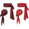 02 Red and Black Stripe & Red