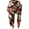 A Pink Plaid Scarf