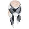 V Grey Pink Scarf