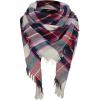 Yy Green Rose Tartan Scarf