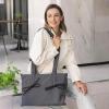 imageZando Leather Jacket Women Oversized Motorcycle Biker Jacket Women Outfits Clothes for Women Bomber Jacket Faux Fall FashionWhite