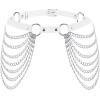 imageZando Punk Waist Chain Belt Fashion PU Leather Sexy Body Harness Goth Jewelry Rave Accessories for Women Girls Y2K BeltOne Size