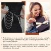 imageZando Punk Waist Chain Belt Fashion PU Leather Sexy Body Harness Goth Jewelry Rave Accessories for Women Girls Y2K BeltOne Size