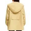 imageZando Rain Jacket for Women Waterproof Lightweight Raincoat with Hood Packable Windbreaker with Pockets for OutdoorKhaki