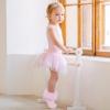 imageZando Ruffle Socks for Toddler Baby Girls Double Frilly Lace Dress Socks Kids Ankle Tutu SocksWhitePinkRed