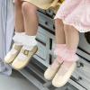 imageZando Ruffle Socks for Toddler Girls Lace Frilly Cotton Ankle Socks Princess Dress SocksPinkDeep PinkRose RedGreenBlue