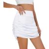 imageZando Golf Skorts for Women with Pockets Knee Length Skorts for Women Dressy Skirts for Women Trendy SummerWhite