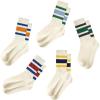 5 Black Green&black Yellow&navy Red&blue Green&blue Orange