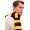 imageZando Scarf for Men Fall Winter Scarf Soft Striped Scarf Mens Scarves Costume Accessory for CosplayRed and Yellow