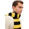 imageZando Scarf for Men Fall Winter Scarf Soft Striped Scarf Mens Scarves Costume Accessory for CosplayYellow and Black