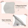 imageZando Baby Girl Socks Infant Newborn Cotton Ankle Socks Frilly Ruffle Socks for Toddler Girls5Cute Flower