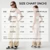imageZando Baggy Cargo Parachute Pants Women High Waisted Wide Leg Waterproof Windbreaker Hiking Pants for WomenKhaki
