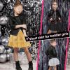 imageZando Girls Sequin Skirt Girls Tutu for Toddler Girls Sequin Shorts Girls Skirts for Girls Skirt Girls Metallic SkirtGreen