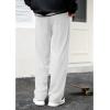 imageZando Mens Corduroy Pants Jogger Baggy Cargo Pants Vintage Wide Leg Pants Casual Pants with Pockets Y2K Streetwear PantWhite