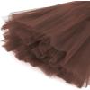 imageZando Tutu for Girls Tutu Skirt Tutu for Toddler Girls Toddler Tutu Skirt Plus Size Tutu Tulle Skirt for Girls Baby TutuCoffee Tutu