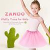 imageZando Tutu for Girls Tutu Skirt Tutu for Toddler Girls Toddler Tutu Skirt Plus Size Tutu Tulle Skirt for Girls Baby TutuWhite Tutu