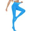 imageZando Womens Tights for Women under Dress Womens Tights Pantyhose for Women Stockings for Women Dance TightsLake Blue