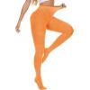 imageZando Womens Tights for Women under Dress Womens Tights Pantyhose for Women Stockings for Women Dance TightsOrange