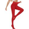 imageZando Womens Tights for Women under Dress Womens Tights Pantyhose for Women Stockings for Women Dance TightsRed