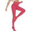 imageZando Womens Tights for Women under Dress Womens Tights Pantyhose for Women Stockings for Women Dance TightsWatermelon Red