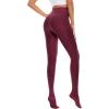 imageZando Womens Tights for Women under Dress Womens Tights Pantyhose for Women Stockings for Women Dance TightsWine Red