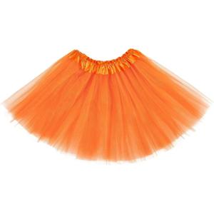 imageZando Tutu for Girls Tutu Skirt Tutu for Toddler Girls Toddler Tutu Skirt Plus Size Tutu Tulle Skirt for Girls Baby TutuA Orange Tutu