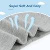imageZando Baby Hats Newborn Hospital Hat Infant Beanie Cap for Premie Baby Boys Grils Hats and Scratch Mitten Set 03 Months4 Pack 10