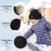imageZando Baby Winter Hat Toddler Infant Beanies with Double Pom Pom Knitted Winter Hats for Baby Girl Boy Beanie 636 MonthsC Dark Green
