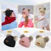 imageZando Baby Winter Hat Toddler Infant Beanies with Double Pom Pom Knitted Winter Hats for Baby Girl Boy Beanie 636 MonthsC Yellow