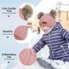 imageZando Baby Winter Hat Toddler Infant Beanies with Double Pom Pom Knitted Winter Hats for Baby Girl Boy Beanie 636 MonthsMixcolors