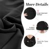 imageZando Girls Dresses Long Sleeve Junior Dresses Back Tie Spring Dress for Girls 616 YearsBlack