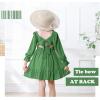 imageZando Girls Dresses Long Sleeve Junior Dresses Back Tie Spring Dress for Girls 616 YearsGreen