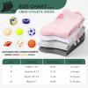 imageZando Girls Striped Athletic Socks Kids Soccer Crew Socks School Uniform Cotton Ankle Socks for ToddlerHearts Stripes