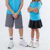 imageZando Girls Striped Athletic Socks Kids Soccer Crew Socks School Uniform Cotton Ankle Socks for ToddlerNavy Stripes2Blue Red Stripes2