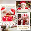 imageZando Newborn Baby Girls Hats with Cute Bow Warm Baby Winter Hat Knitted Infant Hat Baby Beanies for Boys Girls 06 MonthsChristmas Red
