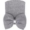 imageZando Newborn Hospital Hat Toddler Beanie Baby Boy Girl Knot Headbands with Big Bows Infant Baby Nursery CapsB Pink Bow  Black White  Blue  Pink