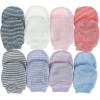 imageZando Newborn Hospital Hat Toddler Beanie Baby Boy Girl Knot Headbands with Big Bows Infant Baby Nursery CapsC White  White Pink  Pink