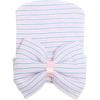 imageZando Newborn Hospital Hat Toddler Beanie Baby Boy Girl Knot Headbands with Big Bows Infant Baby Nursery CapsD 5 Mixcolor Bow a