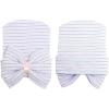 imageZando Newborn Hospital Hat Toddler Beanie Baby Boy Girl Knot Headbands with Big Bows Infant Baby Nursery CapsD 5 Mixcolor Bow a