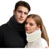 imageZando Winter Neck Warmer Gaiter for Men Women Windproof Ski Face Mask for Men Fleece Neck Warmer Face Cover Winter Neck ScarfNavy Blue