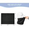imageZando Winter Neck Warmer Gaiter for Men Women Windproof Ski Face Mask for Men Fleece Neck Warmer Face Cover Winter Neck ScarfNavy Blue