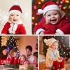 imageZando Baby Newborn Hats Knit Soft Infant Kids Winter Hat Pom Pom Warm Christmas Beanie Hat and Mitten Set for Boys GirlsGreen  White