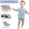 imageZando Opaque Cotton Tights for Baby Girls Infants ampamp Toddlers Cozy Winter Leggings with Cable Knit Design Size 03M to 67T3 Pack White