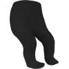 imageZando Opaque Cotton Tights for Baby Girls Infants ampamp Toddlers Cozy Winter Leggings with Cable Knit Design Size 03M to 67TA Black 06